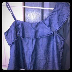 Aeropostale crop top one shoulder